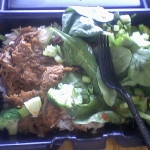 20090609-spicypulledpork-with-greens-and-chili-sauce