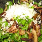 2009_0702-spinach-salad-with-sauteed-shiitake-topped-with-parmesan